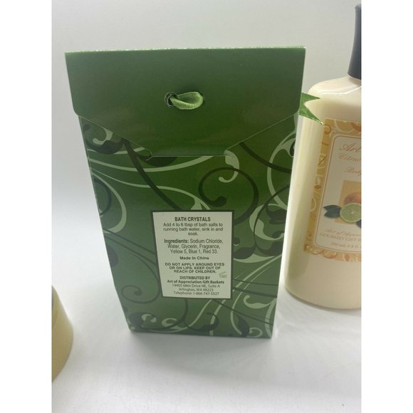 Art de' Moi Citrus Splash Tea Spa Self-Care Gift Set Holiday Stocking Stuffers - Picture 8 of 10